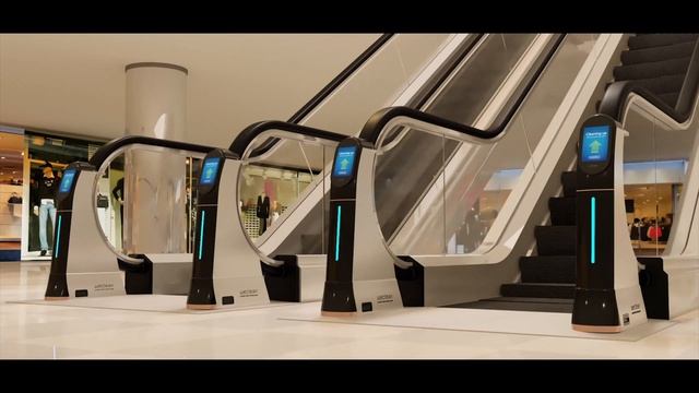 Weclean  - автоматическое устройство комбинированной очистки поручней эскалатора.