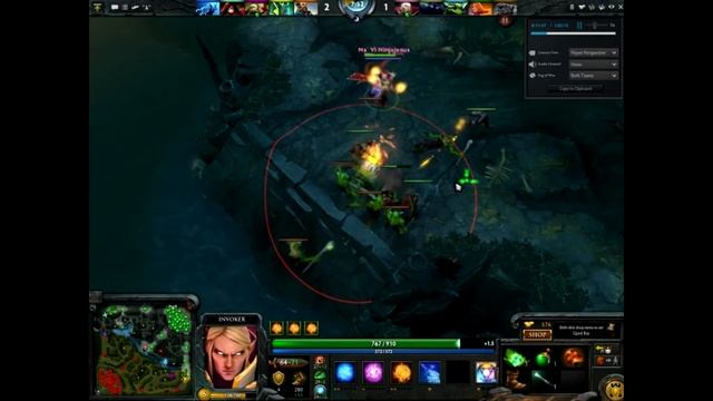 Invoker solo mid gameplay смотреть онлайн
