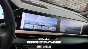 Прошивка GMC 2.0 Новые функции, режим диагностики, уровень масла и темы Джили Монжаро/ Geely Monjaro