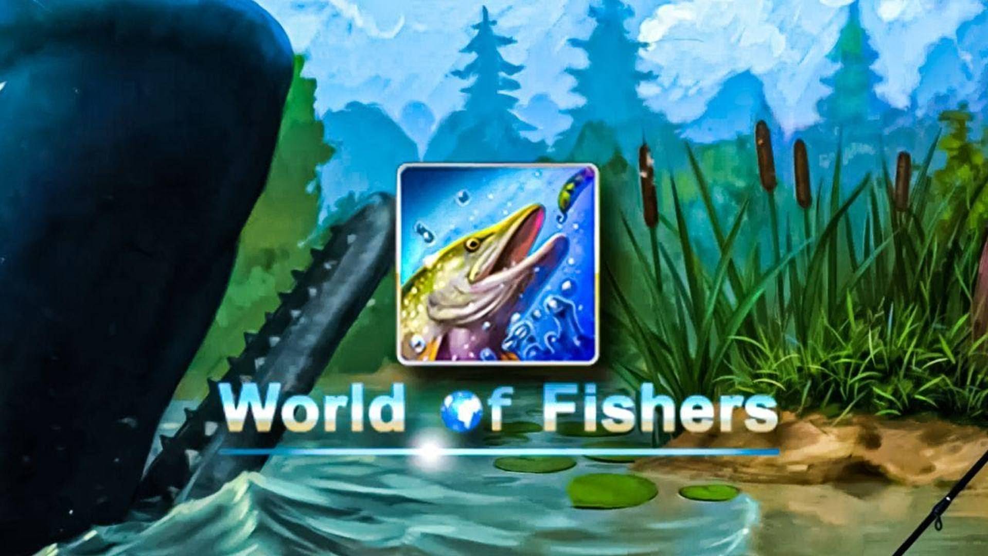 World of Fishers Бычок-Кругляк на локации "Озеро"