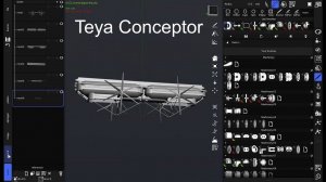 Создание ретро дирижабля в Teya Conceptor