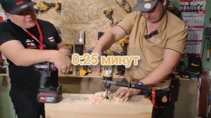 Аккумуляторная дрель Kress и DeWalt 999