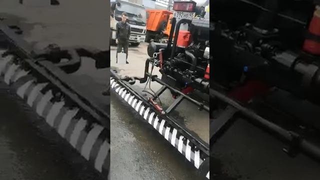 Гребенка на автогудронатор