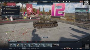 War Thunder.  Танковые реалистичные бои. Марафон на КВ-7. В путь ко второй звезде