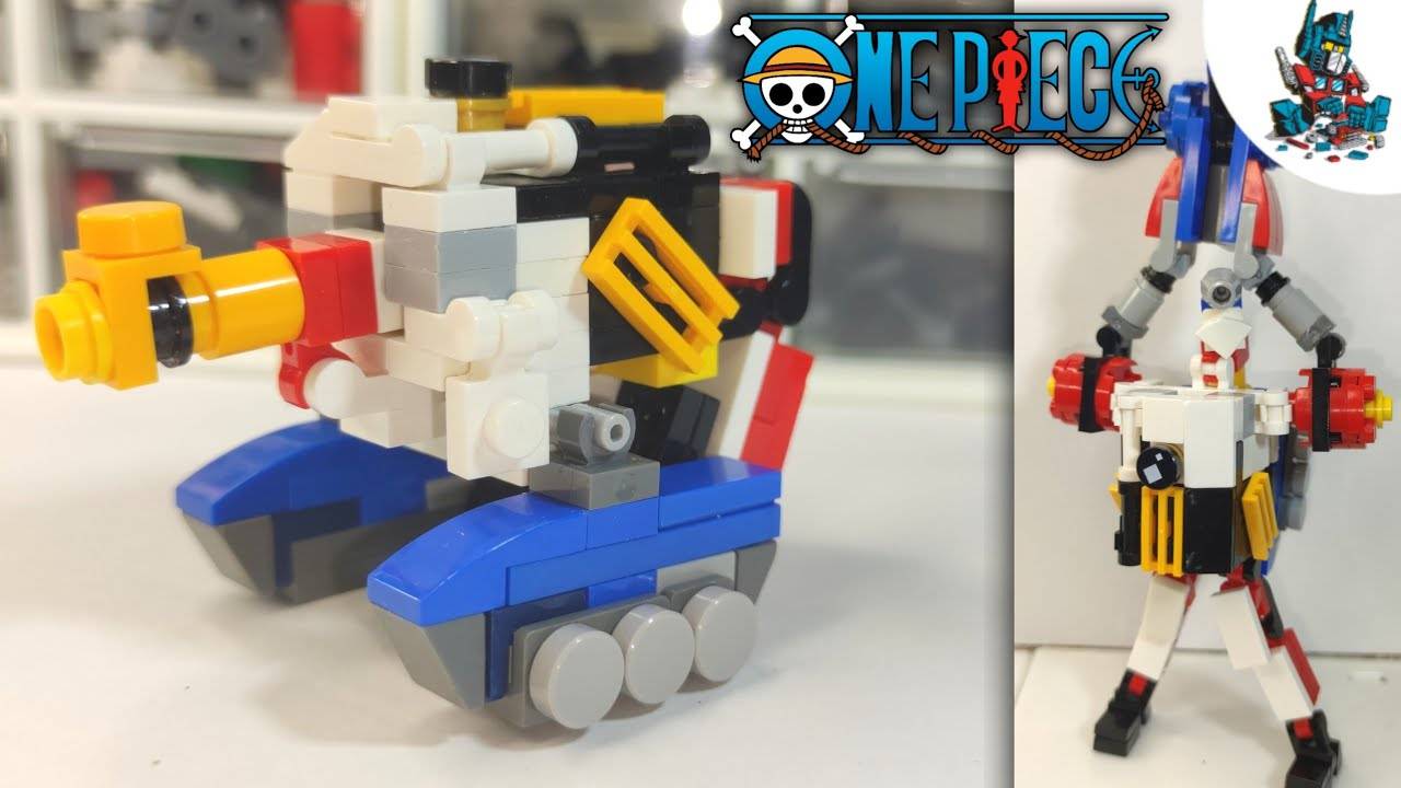 [2]ГЕНЕРАЛ ФРЕНКИ ИЗ ЛЕГО~ONE PIECE!ИНСТРУКЦИЯ ПО СБОРКЕ!BRACHIO TANK,BLACK RHINO! смотреть онлайн