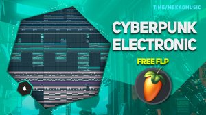 Трек в стиле Cyberpunk в FL Studio 20 (+FREE FLP/Бесплатный FLP) #freeflp #flstudio