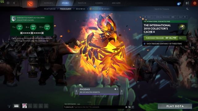 Dota 2 - The International 2018 Collector's Cache Volume II (Quick Preview) смотреть онлайн