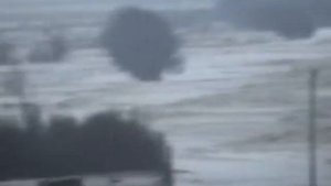 Разлив моря в Камышеватской
