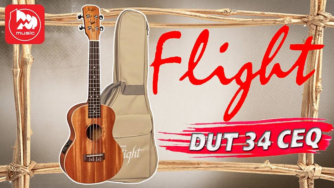 Укулеле FLIGHT DUT 34 CEQ (Tenor Electro Ukulele)