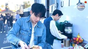 BTS - Photographer Hobi - Lunch Time with Chipotle - army