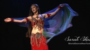 Звезда восточного танца  Sarah Skinner - "Lama Bada" - белиданс, восточный танец, Нью Йорк