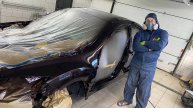Долгожданная покраска кузова Mazda 6