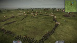 Napoleon Total War русская пехота против кирасиров