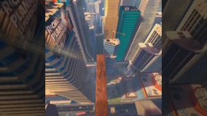 Прыжок с небоскреба в VR