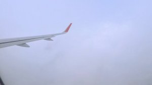 Шереметьево. Взлёт на Airbus A320. (От пасмурной погоды к солнцу)