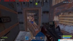 Учусь играть в RUST новый сервер