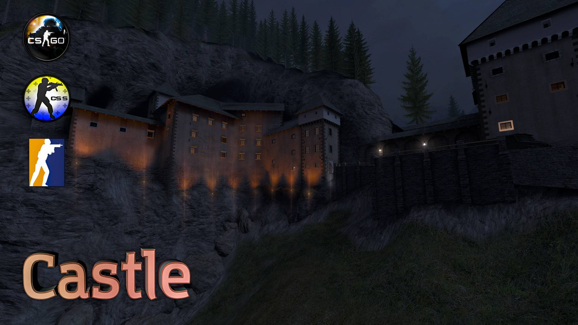 de_castle  for CS:GO, CS:S & CS 2