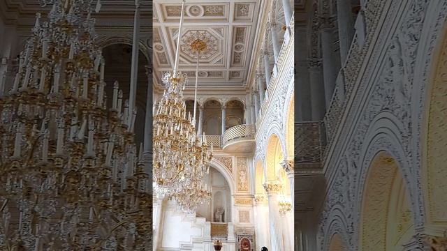 Павильонный зал в Эрмитаже (там, где находятся часы "Павлин") #петербург #эрмитаж #искусство