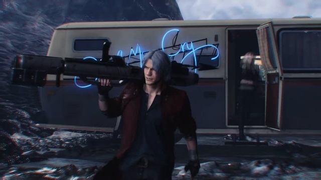 Trish's look from the anime series - Devil May Cry 5 [MOD][1080P][60FPS] смотреть онлайн