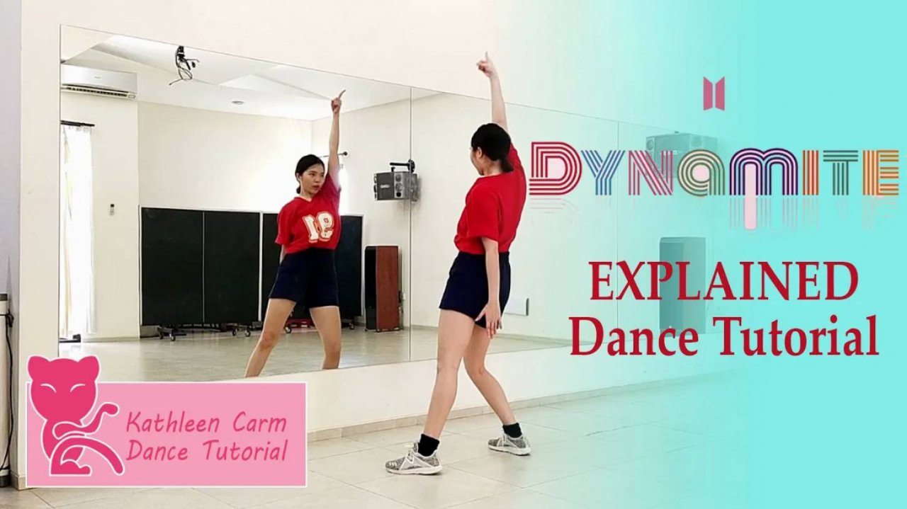 BTS - 'Dynamite' Dance Tutorial｜ Step by Step EXPLAINED by Kathleen Carm