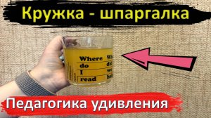 КРУЖКА - ШПАРГАЛКА. УДИВИ УЧЕНИКОВ!