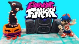 Friday Night Funkin Страшная Тыква из Пластилина