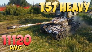 T57 Heavy - 4 Фрагов 11.1K Урона - Честный! - Мир Танков