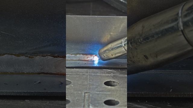 Сварка без брызг! Управляемый капельный перенос в режиме Fastmig #сварка #welding