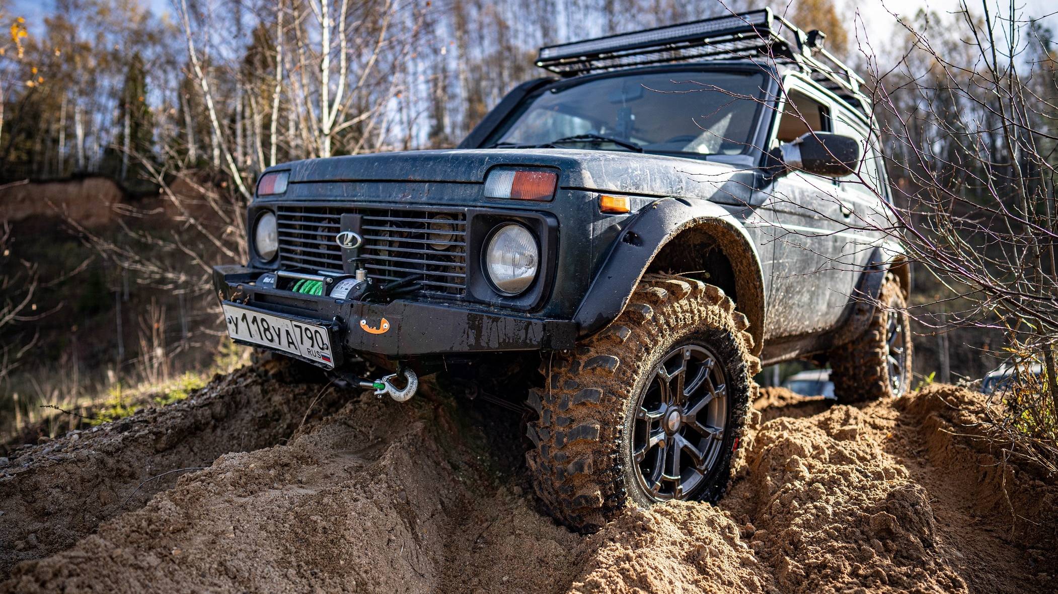 Тюнинг Нивы для 32ых колес и тестовый выезд