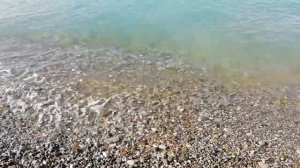 Лазаревское 24 сентября 2019 года, пляж, утро