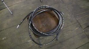 Unic 373 замена шлангов в аутригере