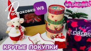 ЗАКАЗАЛА НА WILDBERRIES 🔥 СУПЕР КРУТЫЕ ПОКУПКИ! 🎅 БОМБИЧЕСКМЕ ТОВАРЫ!🎄РАСПАКОВКА WB