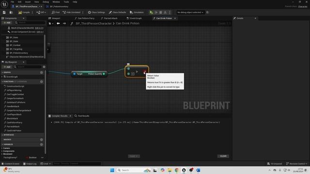 73 -Creating A Potion Drinking System
