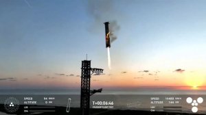 Компания Маска SpaceX впервые в истории посадила на землю ускоритель первой ступени корабля Starship