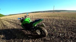 В Анапу из Сибири на мотоцикле!