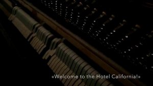 Hotel California piano vocal The Eagles на русском