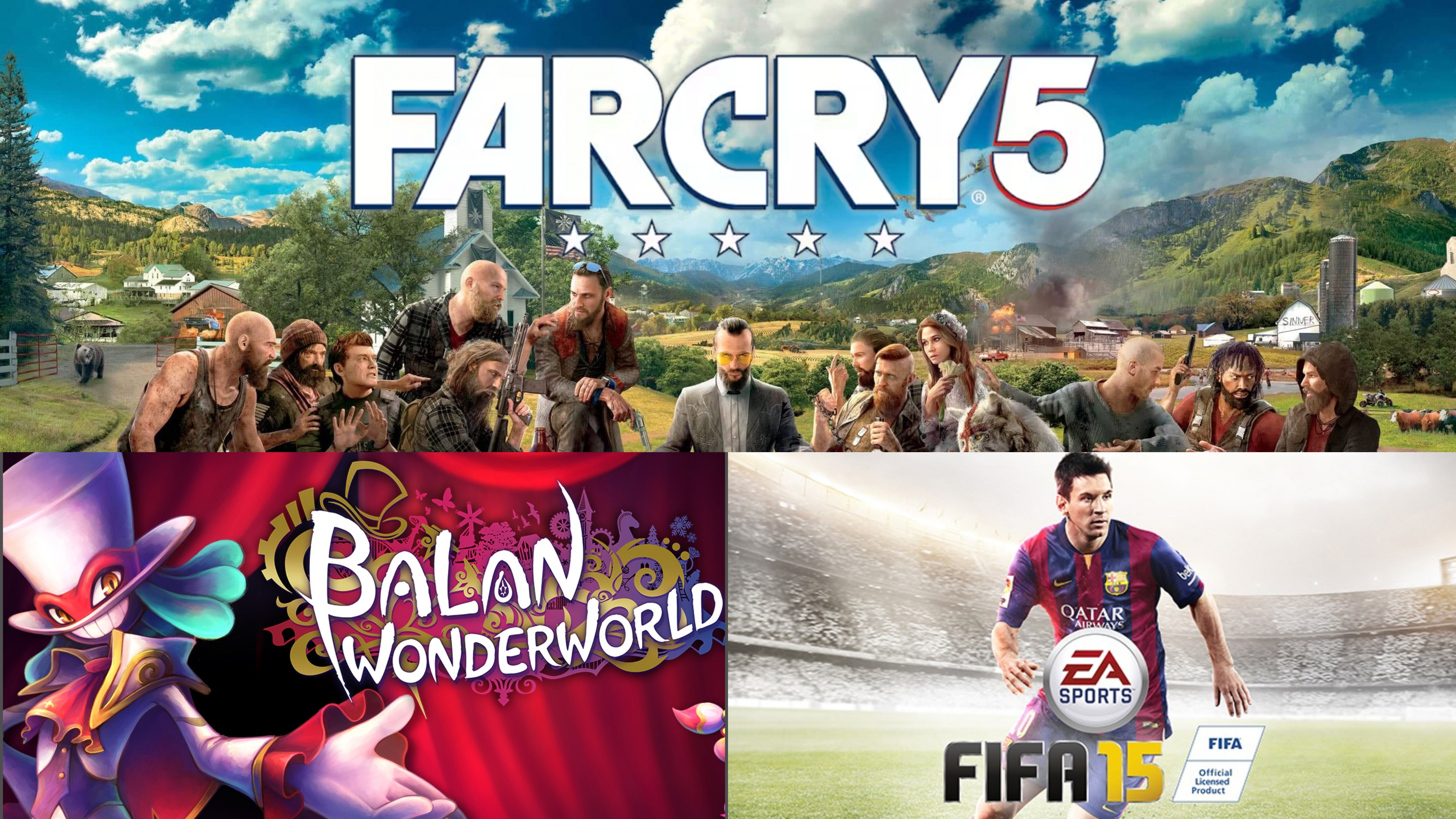 Обзор коллекции PlayStation #12. BALAN WONDERWORLD. Far cry 5. FIFA 15.