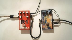 Разогреваем AMT R1 грелкой AVR Overdrive 808 OD-8
