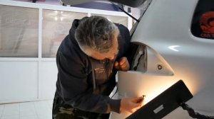 Удаление вмятины без покраски