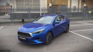 JAC J7 allur в шикарном синем цвете