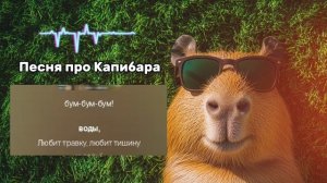 Песня про кабибару