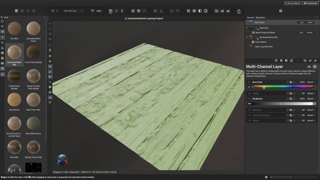 Getting Started with Material Layering_ Creating a Muddy Wood Planks Material in InstaMAT Studio