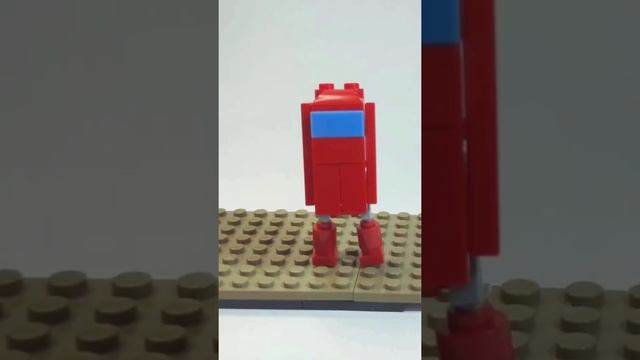 Lego IMPOSTER Stop motion/Lego Among Us animation! смотреть онлайн
