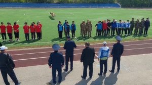 Пожарно-прикладной спорт:пожарная эстафета и боевое развертывание| Олимп