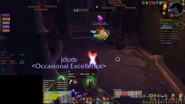 BrH+25 - Teeming, Quaking, Fortified (7.3.2) Fury Warrior PoV смотреть онлайн