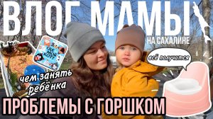 Проблемы с горшком | Чем занять ребёнка | Много подарков | Влог мамы (126)