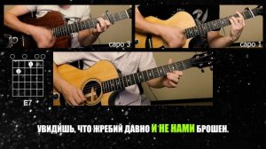 Белая Гвардия 🎸 акустический кавер на гитаре