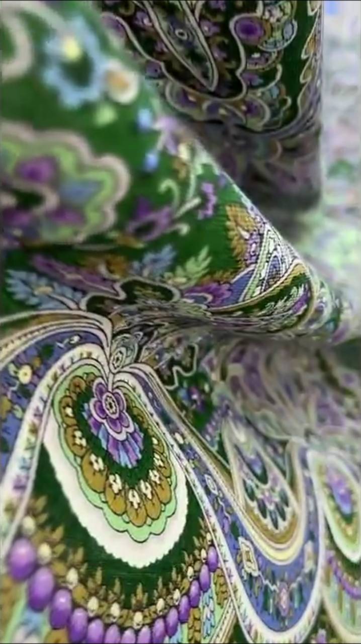 Павловопосадкий платок «Золотой петушок» 1943-59 смотреть онлайн