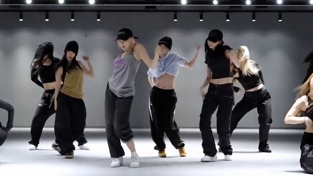 ÆSPA whiplash dance practice mirrored