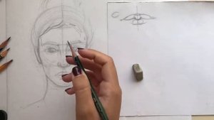 Урок - Рисуем Девушки Портрет Простым Карандашом За 1 Час!